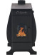Воздухогрейная печь Сибирячка-9 с кожухом из нержавеющей стали